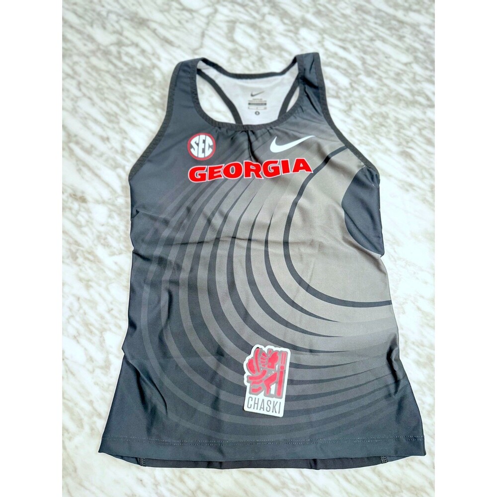 Nike Compression TEAM ISSUED Tank UGA Georgia Bulldogs SEC Women's small NEW